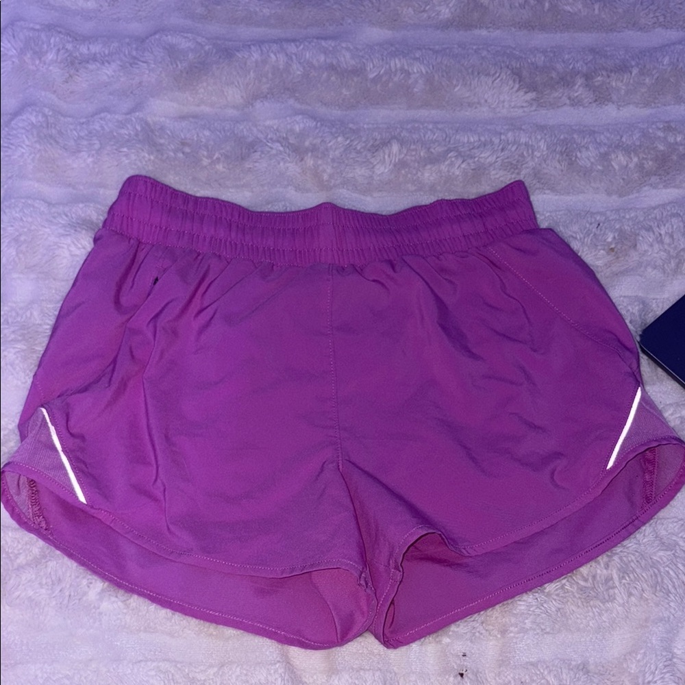 Women's Purple Athletic Shorts